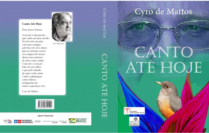 Escritor Cyro De Mattos  Ganha Prêmio Das Artes  Jorge Portugal Da FUNCEB   