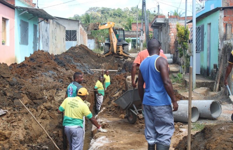 Itajuípe: Obras De Saneamento São Realizadas Em Três Bairros Do Município