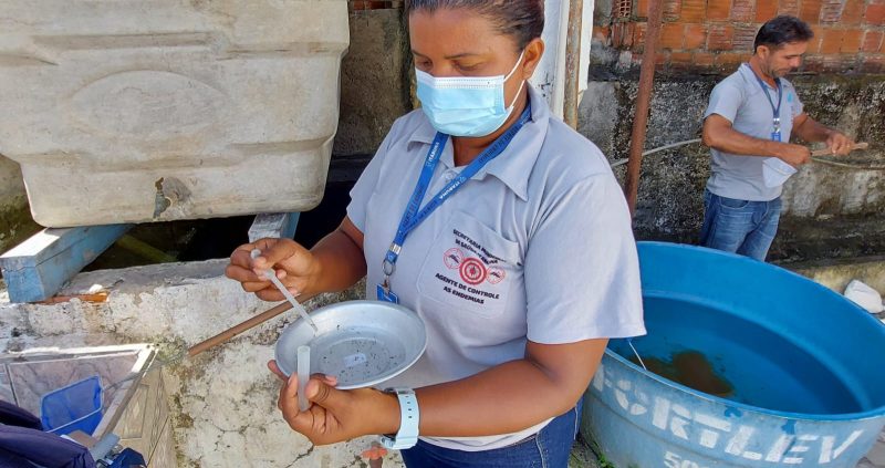 Mutirão No Vila Anália Detecta Muitos Focos Do Aedes Aegpyti Em Reservatórios De água