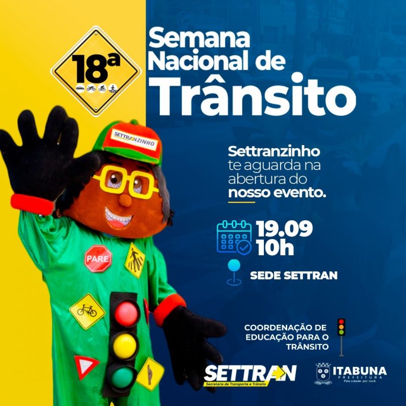 Cine Settran Será Levado à Catedral De Itabuna Na 18ª Semana Nacional Do Trânsito