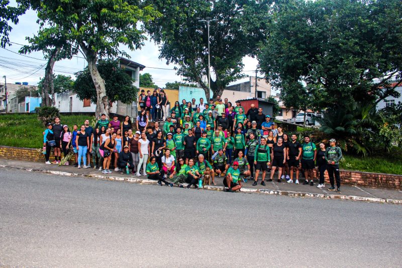 Turma Da Caminhada Realiza Trilha Até O Sítio Cantinho Da Paz Senhora De Fátima