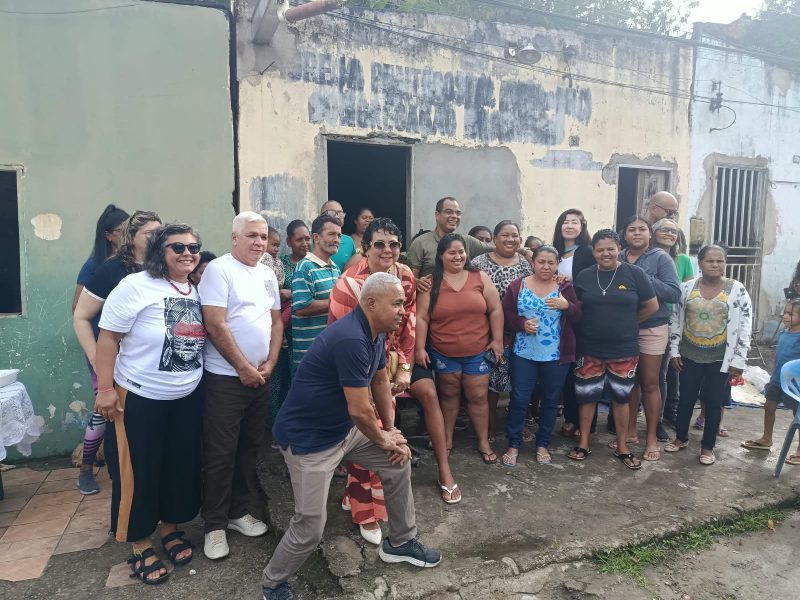 Magno Lavigne Realiza Encontro Com Lideranças E Moradores Do Bairro Maria Pinheiro, Em Itabuna