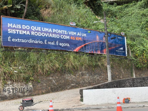 ACM Neto diz que vai denunciar consórcio da Ponte Salvador-Itaparica por crime eleitoral em propaganda similar ao governo Jerônimo