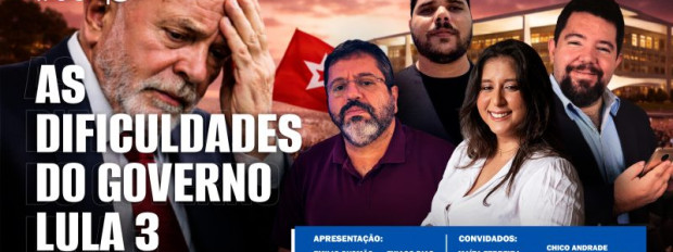 Pod Gusma desta quarta-feira (22) debate as dificuldades do governo Lula 3