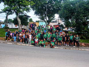 Turma da Caminhada realiza trilha até o Sítio Cantinho da Paz Senhora de Fátima