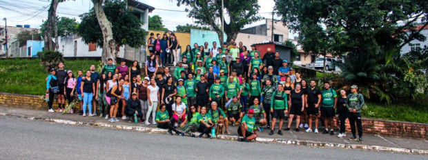 Turma da Caminhada realiza trilha até o Sítio Cantinho da Paz Senhora de Fátima